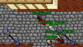 Redviperr on screen