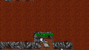 Diamond on screen