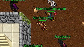Sir Furyzx on screen