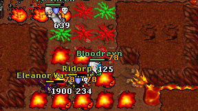 Bloodrayn on screen