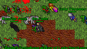 Sir Fade on screen