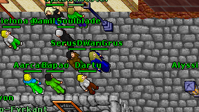 Dwar Grus on screen