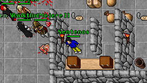 Sentenos on screen