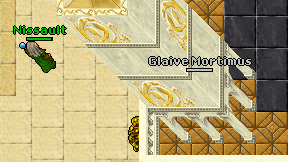 Glaive Mortimus on screen