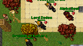 Lord Zedox on screen