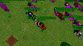 Za af Lightning on screen