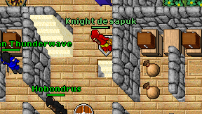Knight de sapuk on screen