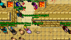 Demonium Knight on screen