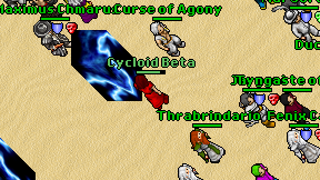 Cycloid Beta on screen