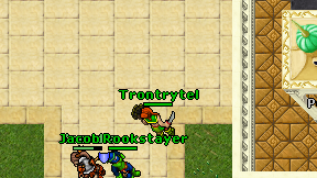 Trontrytel on screen