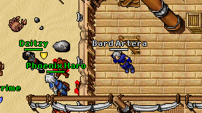 Bard Artera on screen