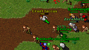 Cruel Jaccus on screen