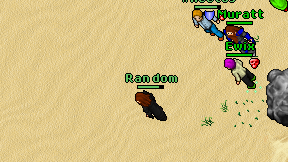 Ran dom on screen