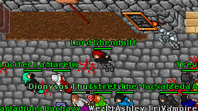 Lord Ghendallf on screen