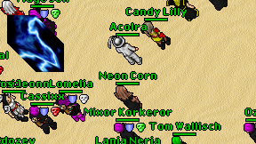 Neon Corn on screen
