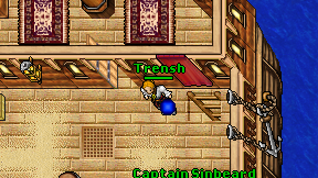 Trensh on screen