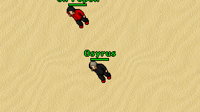 Osyrus on screen