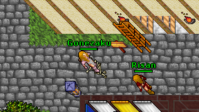 Gonezaku on screen
