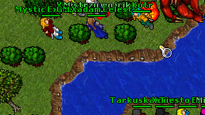 Mystic Explorer on screen