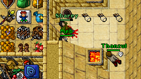 Sharey on screen