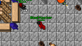 Blad Master on screen