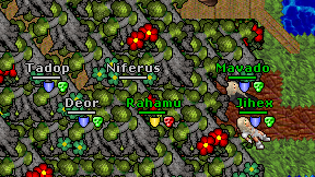 Niferus on screen