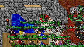 Mavouh the second on screen