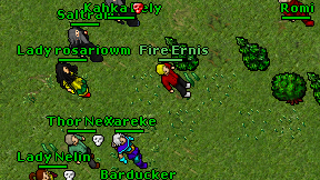 Fire Ernis on screen