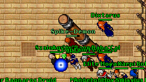 Spike-Demon on screen