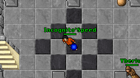 Incognito'Speed on screen