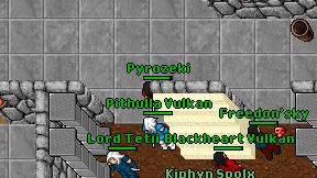 Pyrozeki on screen