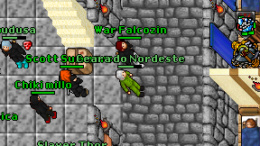 War Falcozin on screen