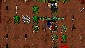 Sir dark kafe on screen