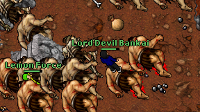 Lord Devil Bankai on screen