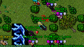 Falan Sirus on screen
