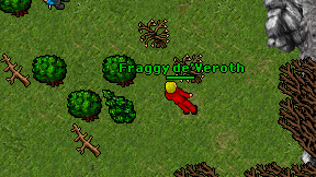 Fraggy de'Veroth on screen