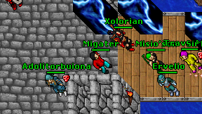 Migater on screen