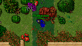 Makazus on screen