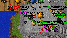 Iron Ziba on screen