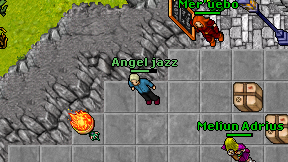 Angel jazz on screen