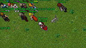 Vaxy on screen