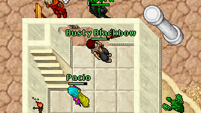 Busty Blackbow on screen