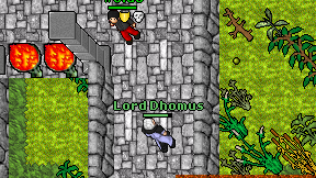 Lord Dhomus on screen