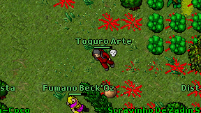 Toguro Arte on screen