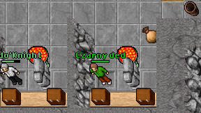 Czarny ded on screen