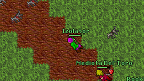 Izolator on screen