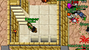 Kimper on screen
