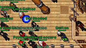 Del Shaded on screen