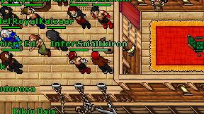Small kiron on screen