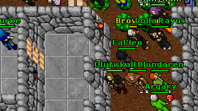 Fal'len on screen